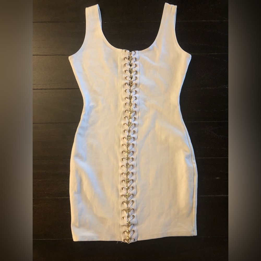 White short dress